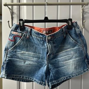 LEI Womens Work Wear Jean shorts
